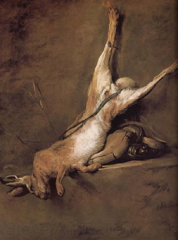 Jean Baptiste Simeon Chardin Tinderbox hare and hunting with